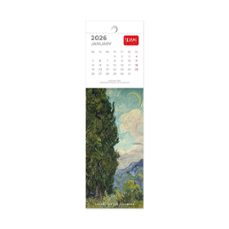 calendario 2026 mes vista marcapáginas vincent van gogh legami-8052694034757