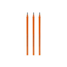 set 3 recambios bolígrafo borrable naranja-8053610782967