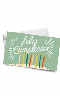artepapel tarjeta felicitación feliz cumpleaños velas-8436589635807