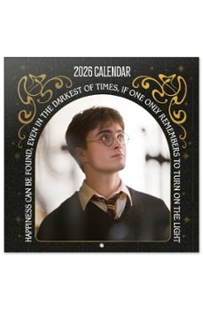calendario 2026 30x30 harry potter peliculas-8435747820017