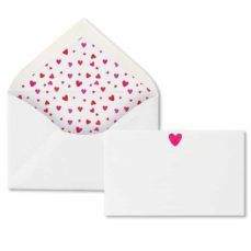 artepapel tarjeta 9x14 corazon + sobre forrado-8436608784127