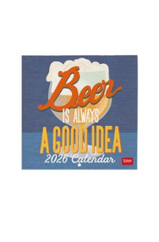 calendario 2026 pared mes vista beer legami-8052694034337