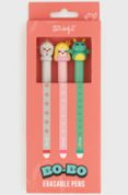 Mr.Wonderful Set De 4 Surligneurs Lapin It's A Good Day To Have Fun - Couleurs Pastel