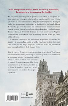 cuando estábamos vivos-mercedes de vega-9788401343407