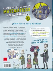 villa tenebra. cuaderno de vacaciones de matemáticas. 3.º de prim aria-valeria razzini-9788408287407