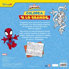 spidey y su superequipo. ¡colorea a lo grande!-9788410362307