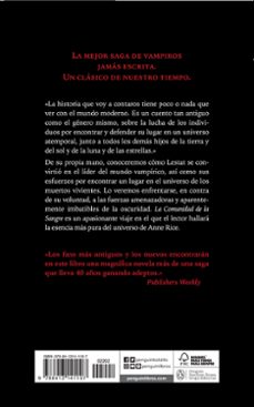 la comunidad de la sangre (cronicas vampiricas 13)-anne rice-9788413141107