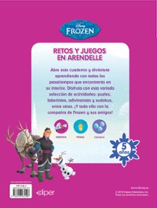 retos y juegos en arendelle (5 años - frozen)-9788416931507