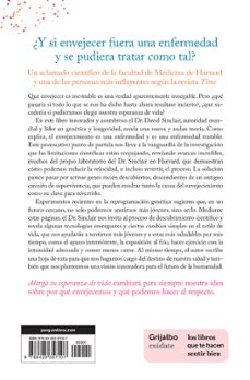 alarga tu esperanza de vida: como controlar, frenar y revertir el proceso de envejecimiento-david sinclair-9788425357107