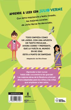 aprende a leer con verne 1- la vuelta al mundo en 80 dias-julio verne-9788427237407