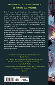 el fin de la muerte (trilogía de los tres cuerpos 3)-cixin liu-9788417347017