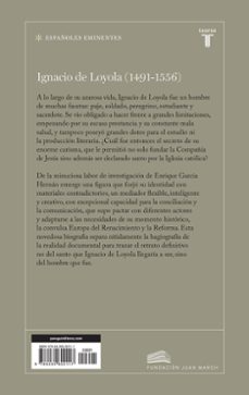 ignacio de loyola (colección españoles eminentes)-enrique garcia hernan-9788430602117