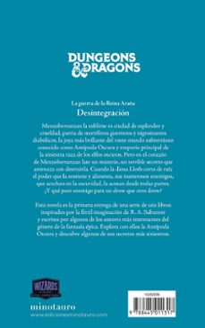 la guerra de la reina araña nº 01/06 desintegración-r.a. salvatore-9788445011317