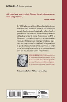 memorias de africa-isak dinesen-9788466364317