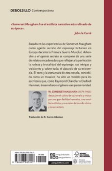 ashenden o el agente secreto-william somerset maugham-9788497937917