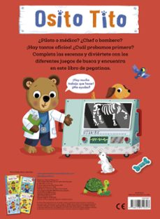 osito tito. mi primer libro de pegatinas. oficios-benji davies-9788408310327