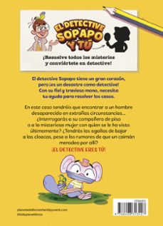 el detective sopapo y tú 5. el caso del caimán de las cloacas-isaac palmiola-9788408313427