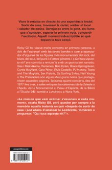 qui toca aquesta nit?: una historia del rock en 64 concerts-ricky gil giner-9788419259127