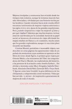 viajeras intrepidas y aventureras-cristina morato-9788490322727