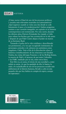 cuba viaje al fin de la revolución-patricio fernandez-9788499929927