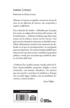 migración e intolerancia-umberto eco-9788426407337