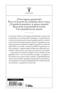 la gramática descomplicada (nueva edición revisada)-alex grijelmo-9788430617937