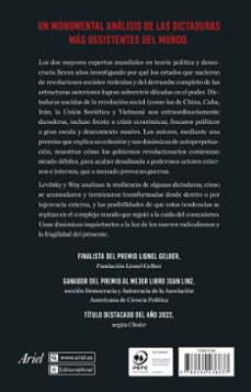revolución y dictadura-steven levitsky-9788434438637
