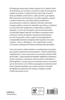cruces de memoria y olvido-miguel angel del arco-9788491996637