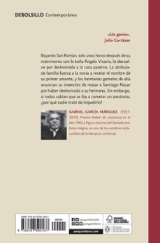 cronica de una muerte anunciada-gabriel garcia marquez-9788497592437