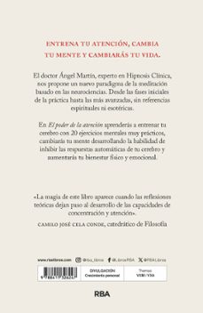 el poder de la atención. entrena tu mente desde las neurociencias y la meditación-angel martin-9788411326247