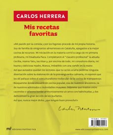 (pe) mis recetas favoritas-carlos herrera-9788427039247