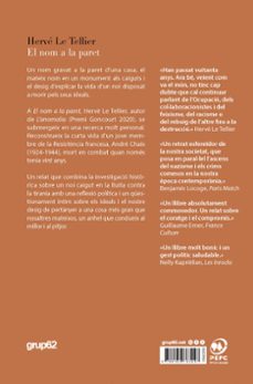 el nom a la paret-herve le tellier-9788429783247