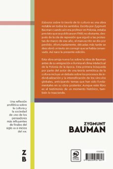 esbozos sobre la teoría de la cultura-zygmunt bauman-9788449341847
