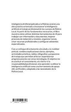 Imagen Secuandaria de Volumen II: Inteligencia Artificial aplicada a la Policía Local. Abrir galería completa.