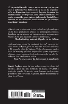 el pequeño libro del talento-daniel coyle-9788415431657