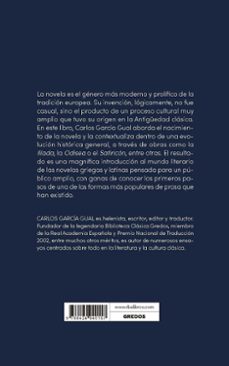 los origenes de la novela-carlos garcia gual-9788424940157