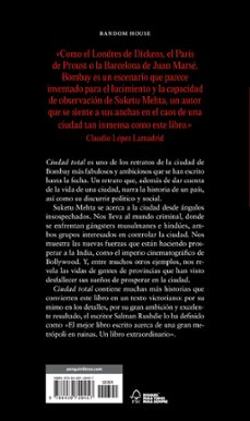 ciudad total. bombay perdida y encontrada-suketu mehta-9788439729457