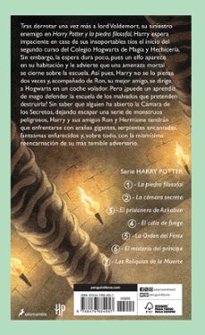 harry potter y la cámara secreta (harry potter [edición con la portada ilustrada por dolores avendaño] 2)-j.k. rowling-9788478884957