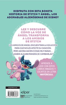disney. aprende a leer con letra mayúscula - stitch y la voz de ç ngel-9788419487667