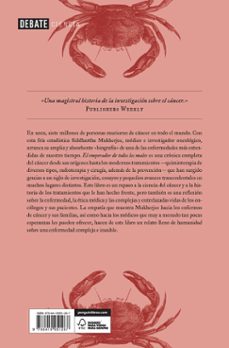 el emperador de todos los males-siddhartha mukherjee-9788419951267