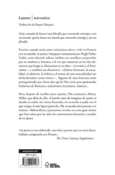 la intemporalidad perdida-anais nin-9788426411167