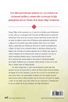 estoy viva: las memorias ineditas de la ultima romanov-olga nicolaievna-9788427038967