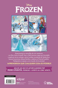 aprendo a leer con cómics disney - las historias más divertidas d e frozen-9788419487377