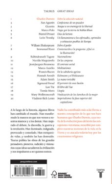 sobre la seleccion natural (great ideas)-charles darwin-9788430609277