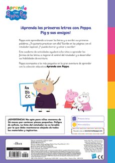 Imagen Secuandaria de PRIMERAS LETRAS (LIBRO-PIZARRA) (PEPPA PIG. CUADERNO DE ACTIVIDADES). Abrir galería completa.