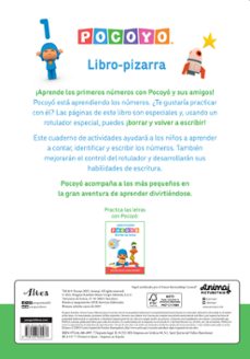 pocoyó. lectoescritura - escribo los números. (libro-pizarra)-9788448869977