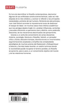 el olvido de la razon-juan jose sebreli-9788483067277