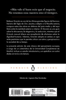 el discreto y oráculo manual y arte de prudencia-baltasar gracian-9788491050377