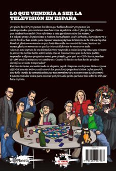 (pe) lo que vendria a ser la television en españa-andreu buenafuente-9788408107187