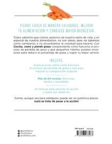 cocina, come y pierde grasa: recetas deliciosas para una vida saludable-paloma quintana-9788408238287